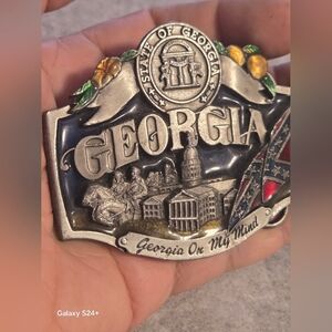 Georgia on my mind buckle 1987